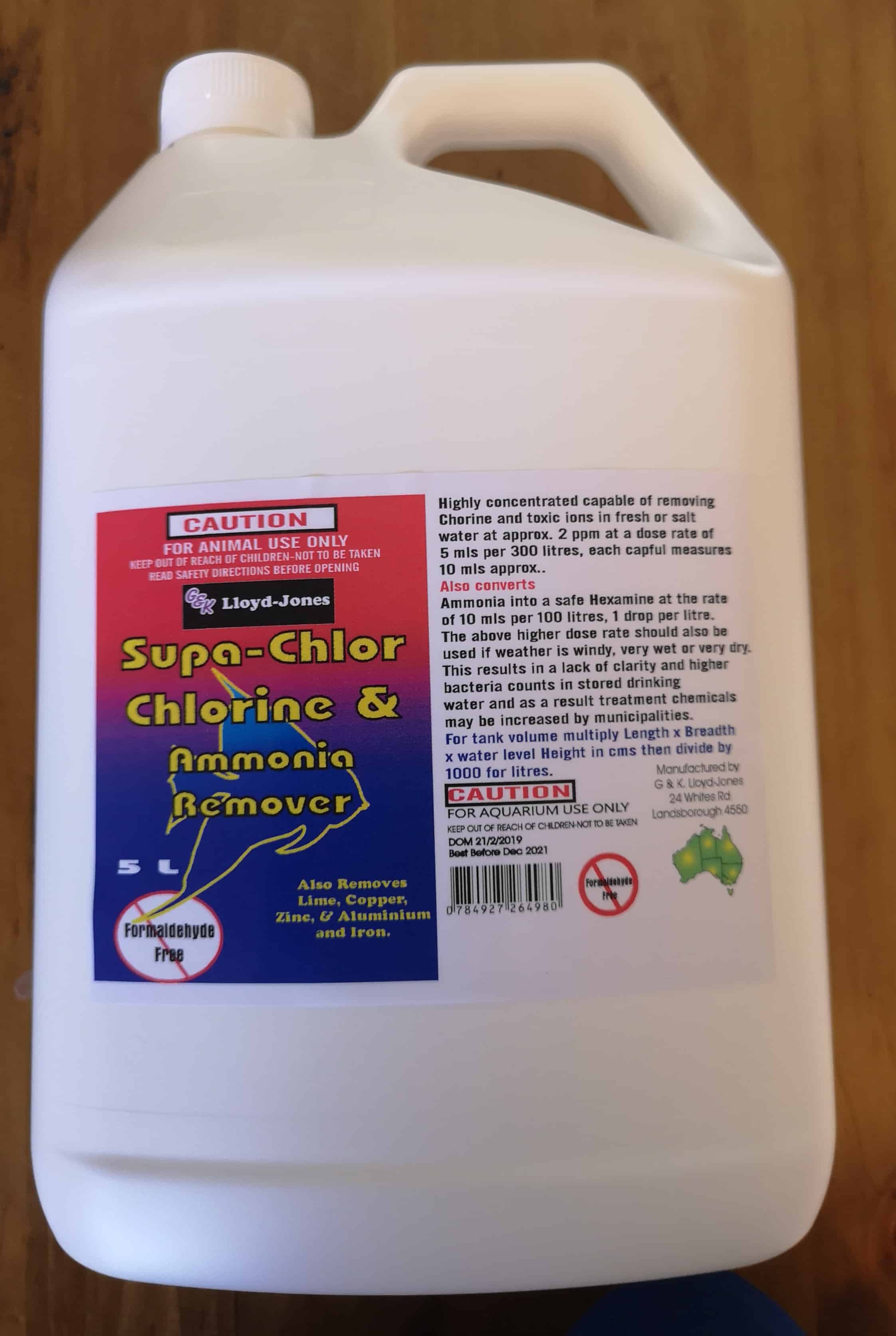 Supa Chlor 5 Litres